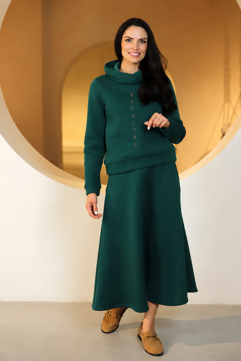 Short dress “NIDA” Morocco red