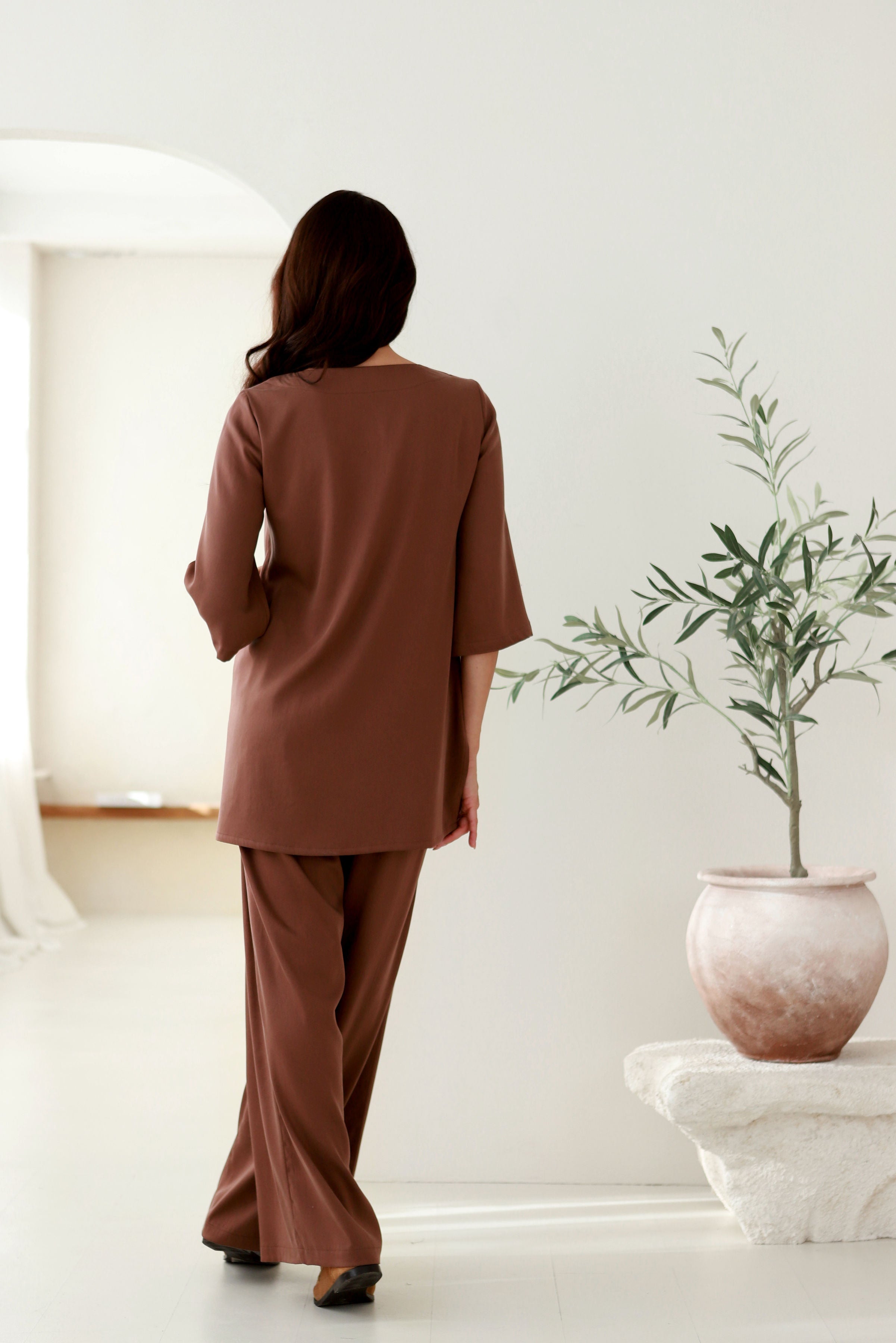 Tunika „SAULĖJA“ lazdyno riešuto