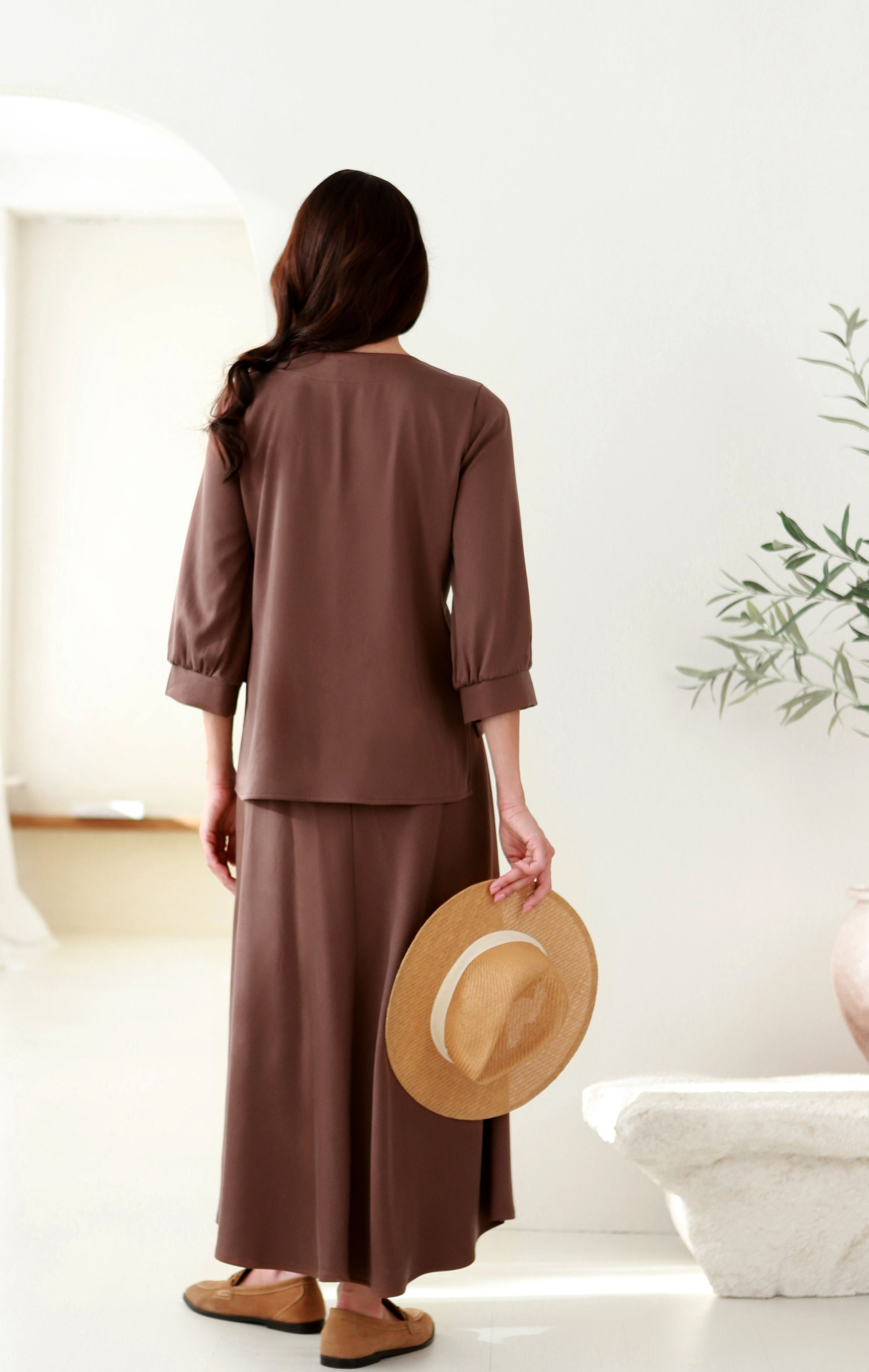 Sijonas „ATSPINDYS“ lazdyno riešuto