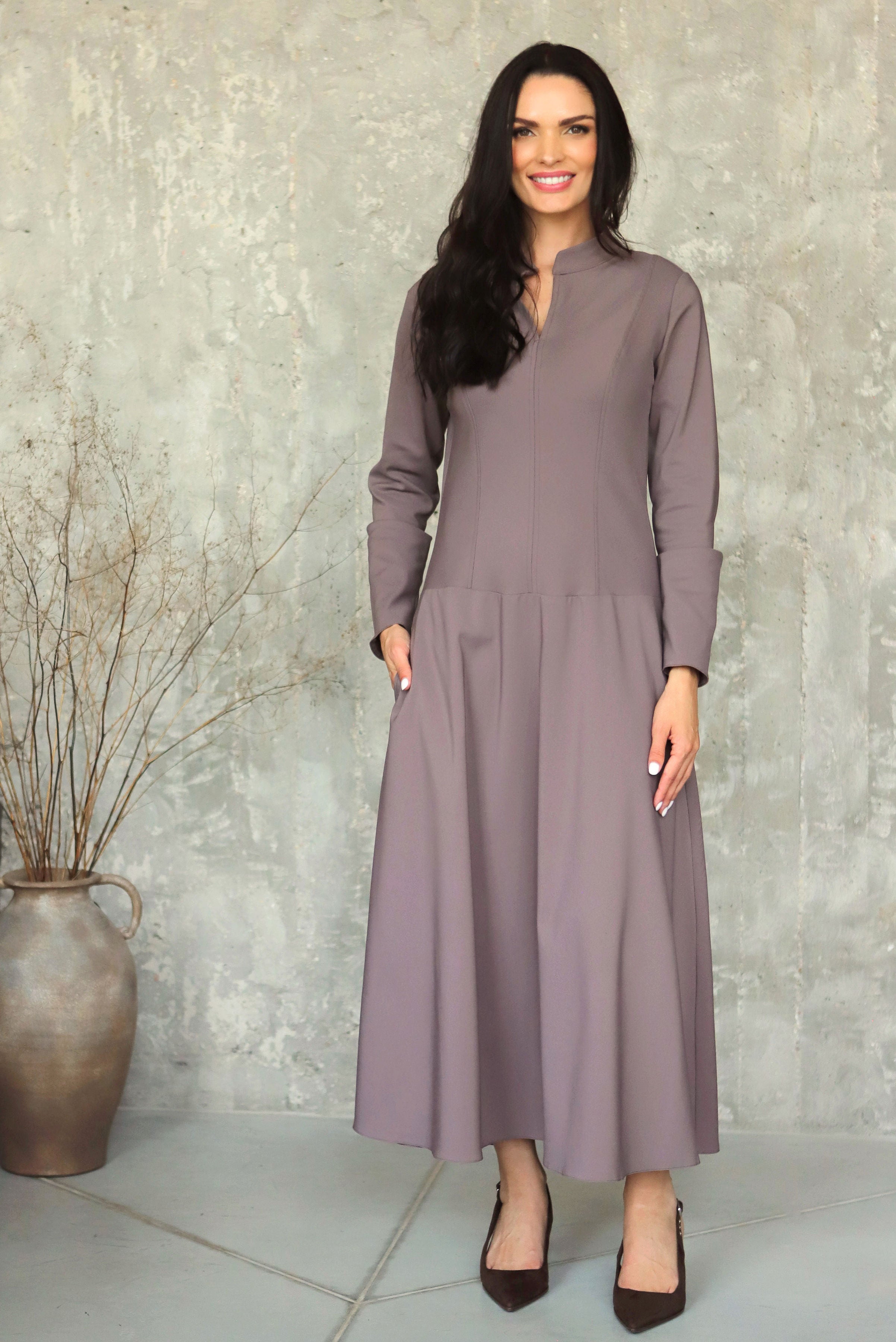Short dress “NIDA” Morocco red