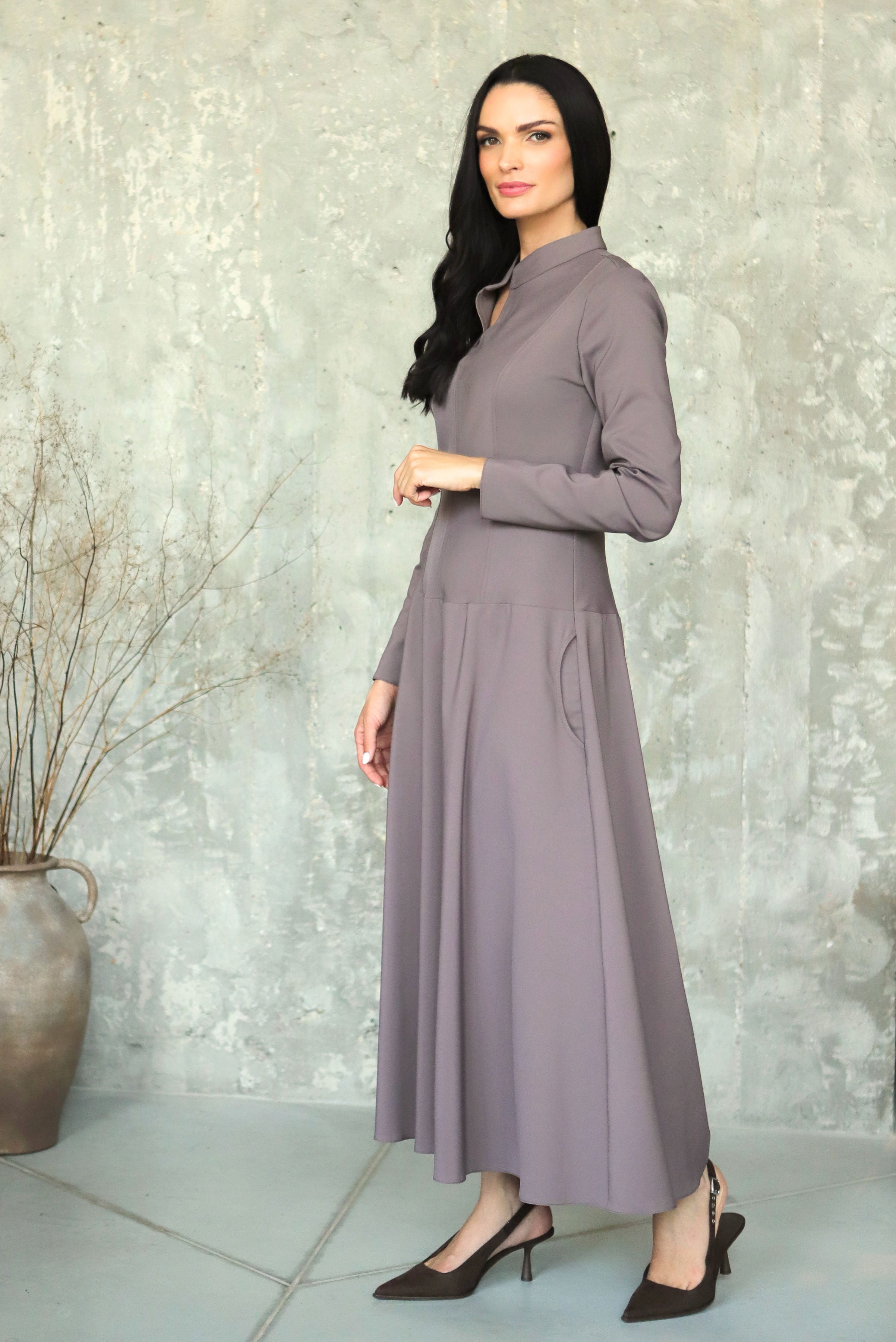 Short dress “NIDA” Morocco red