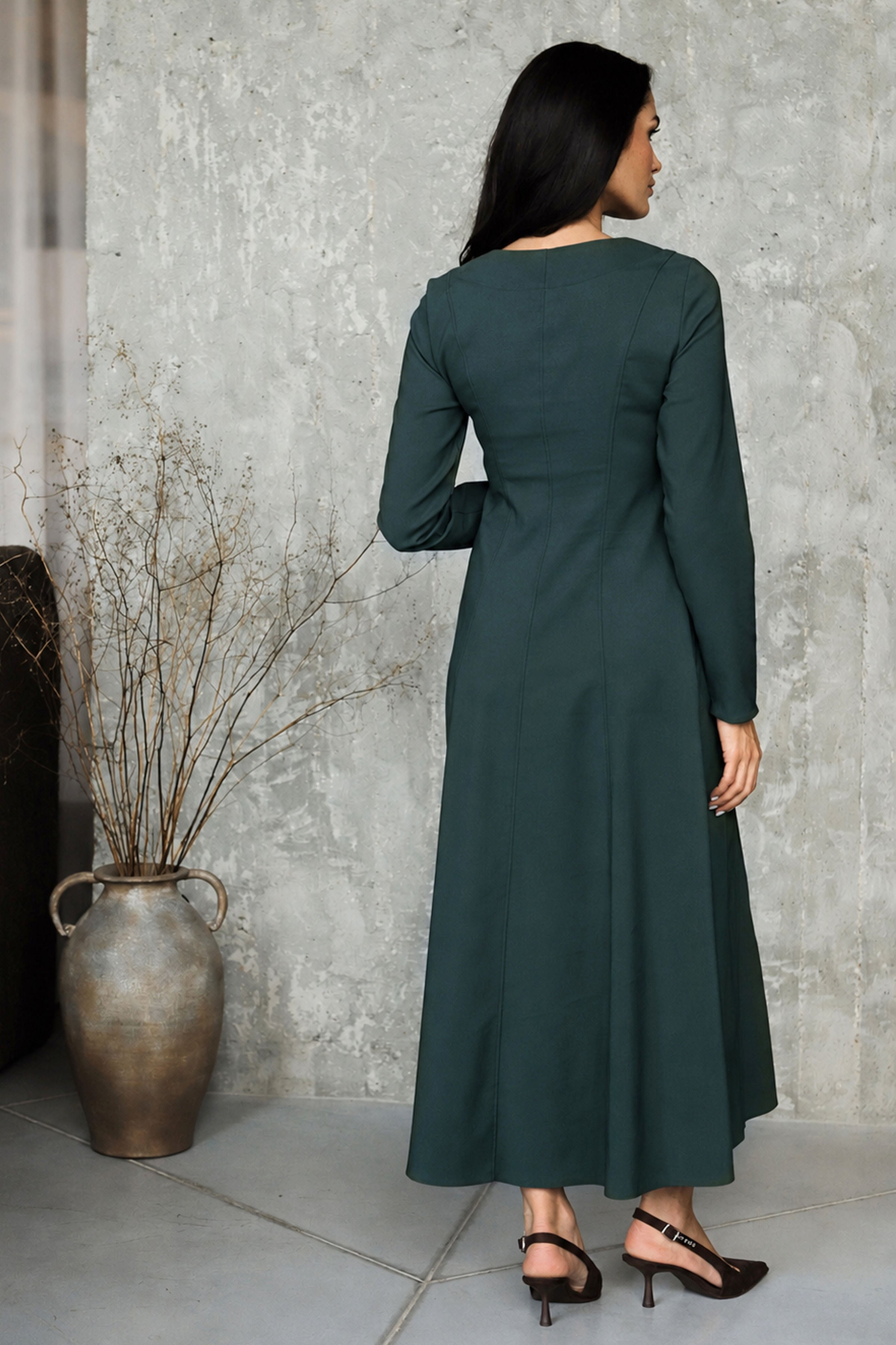 Short dress “NIDA” Morocco red