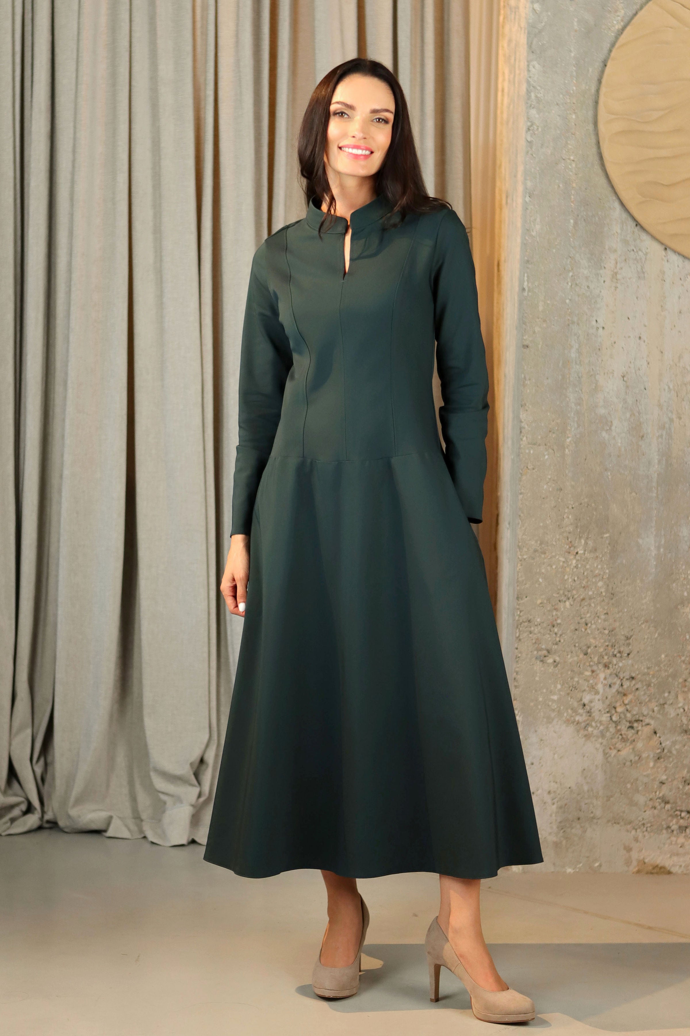 Short dress “NIDA” Morocco red