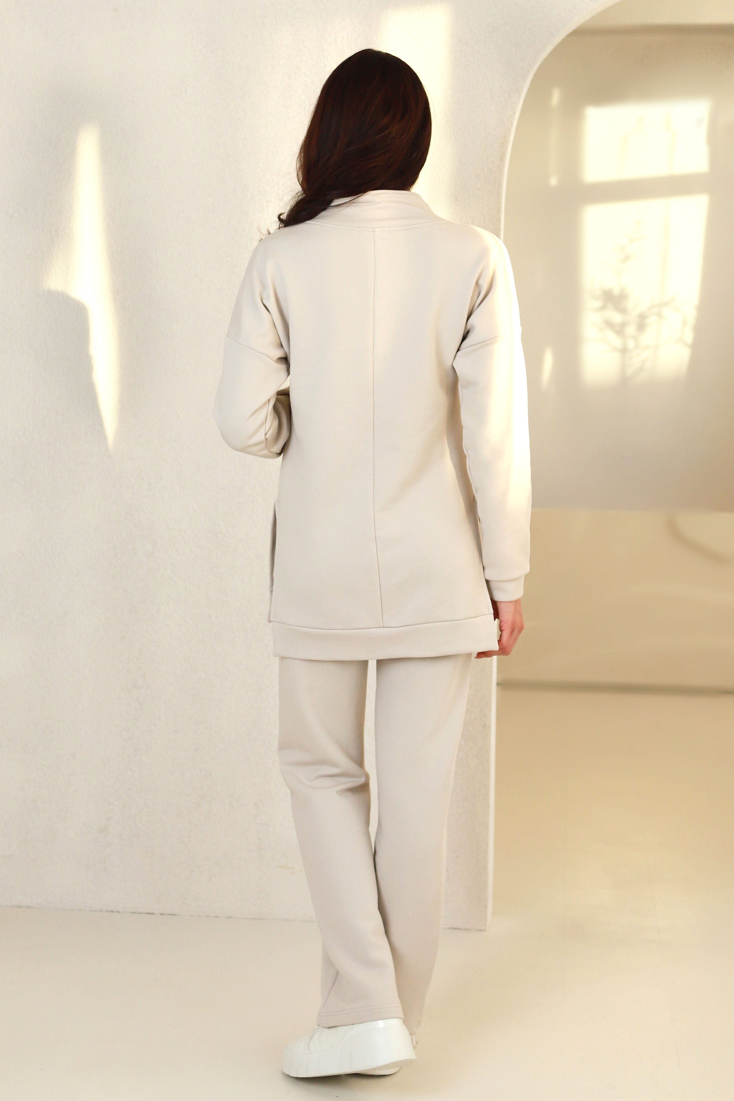 Džemperis su užtrauktuku „PAJŪRIS" smilgos