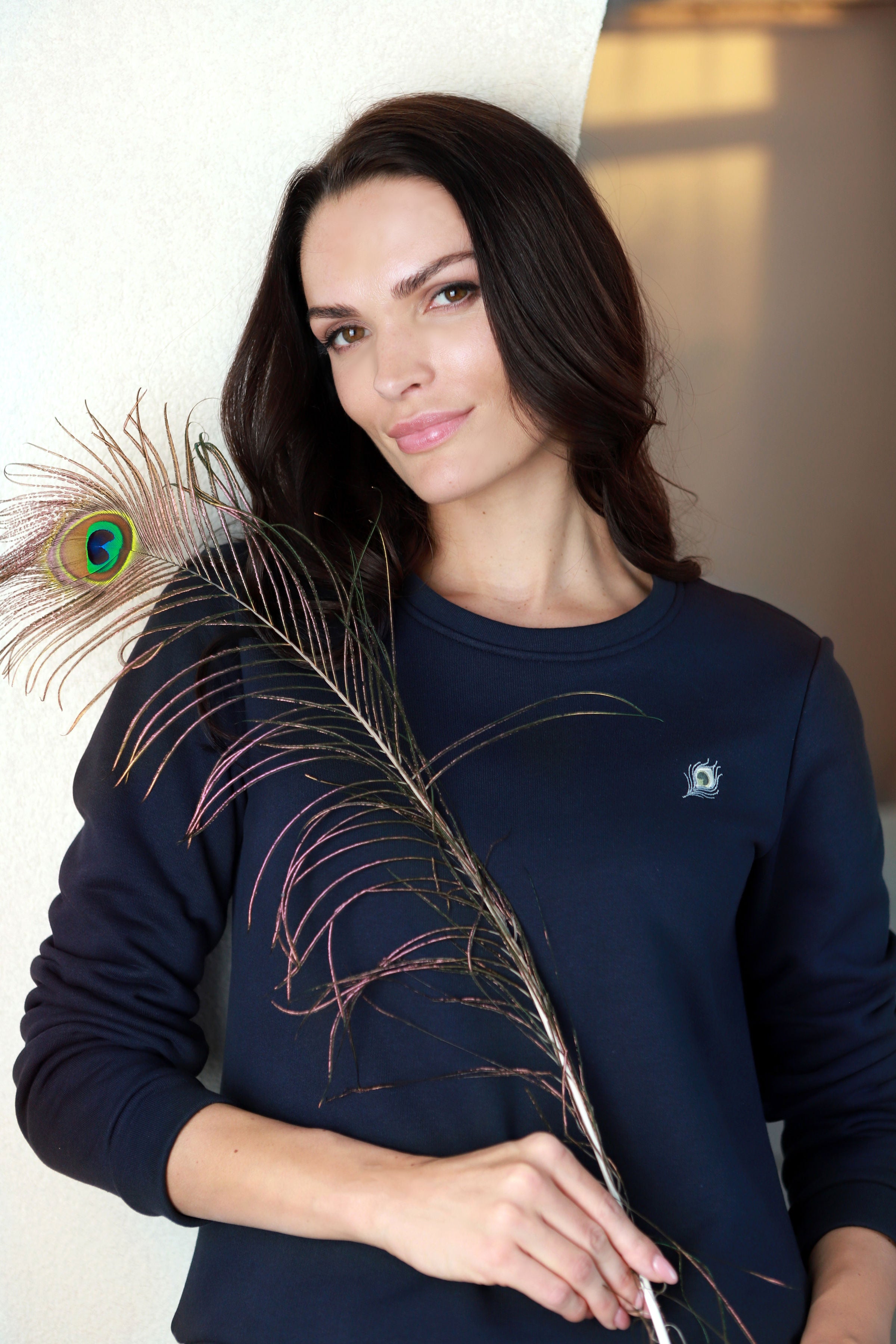 Džemperis „POVAS" tamsi mėlyna