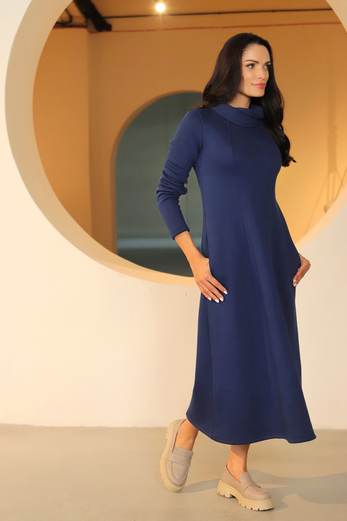 Short dress “NIDA” Morocco red