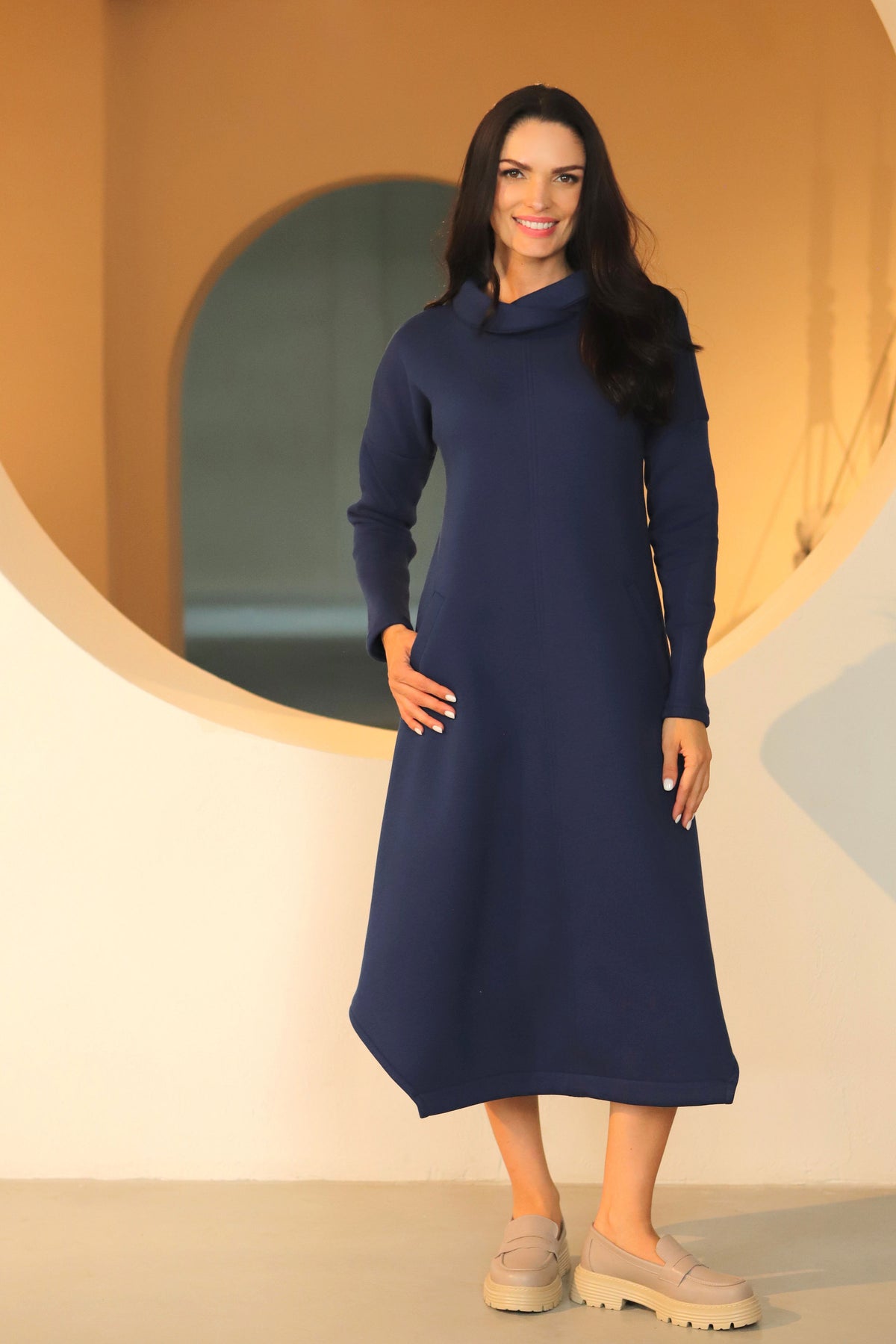 Short dress “NIDA” Morocco red