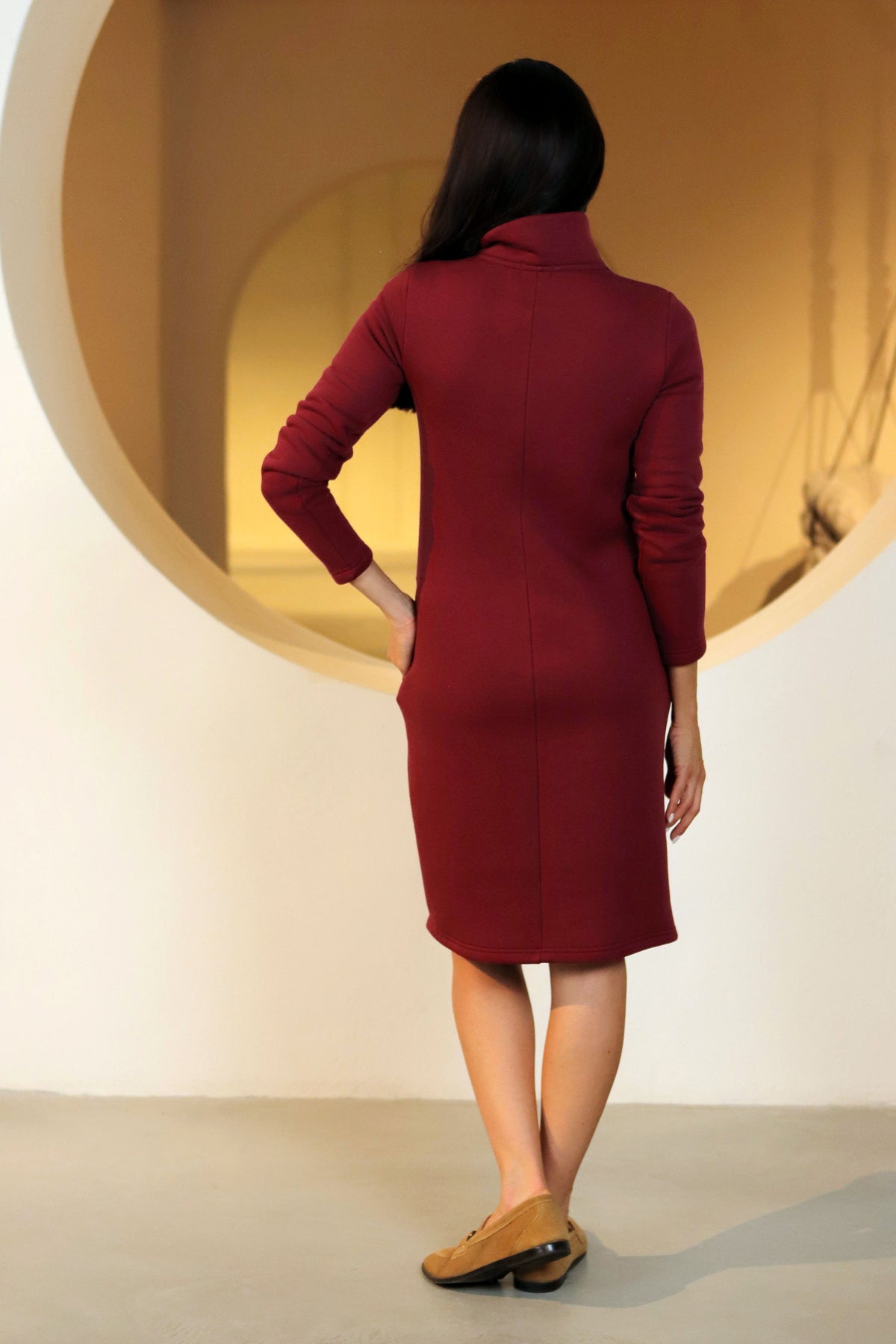 Short dress “NIDA” Morocco red