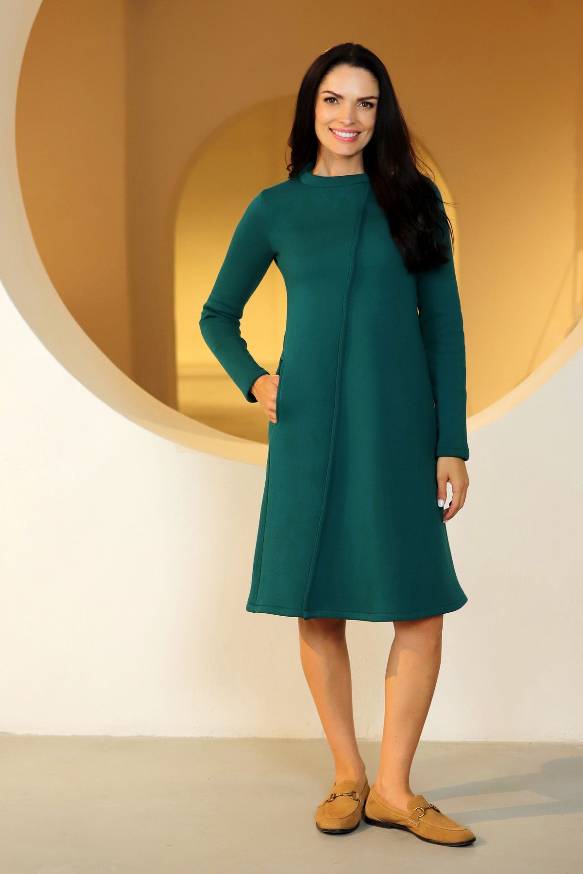 Short dress “NIDA” Morocco red