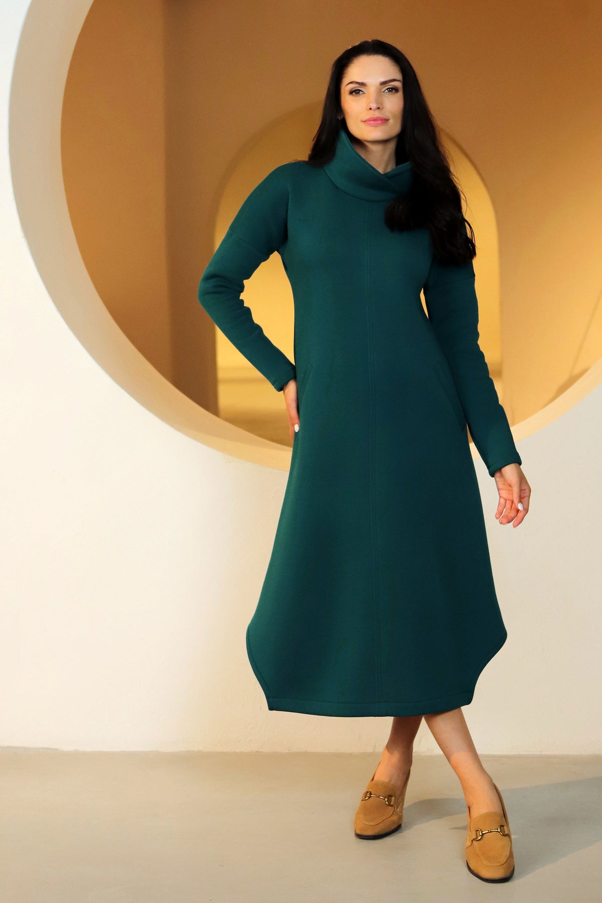 Short dress “NIDA” Morocco red