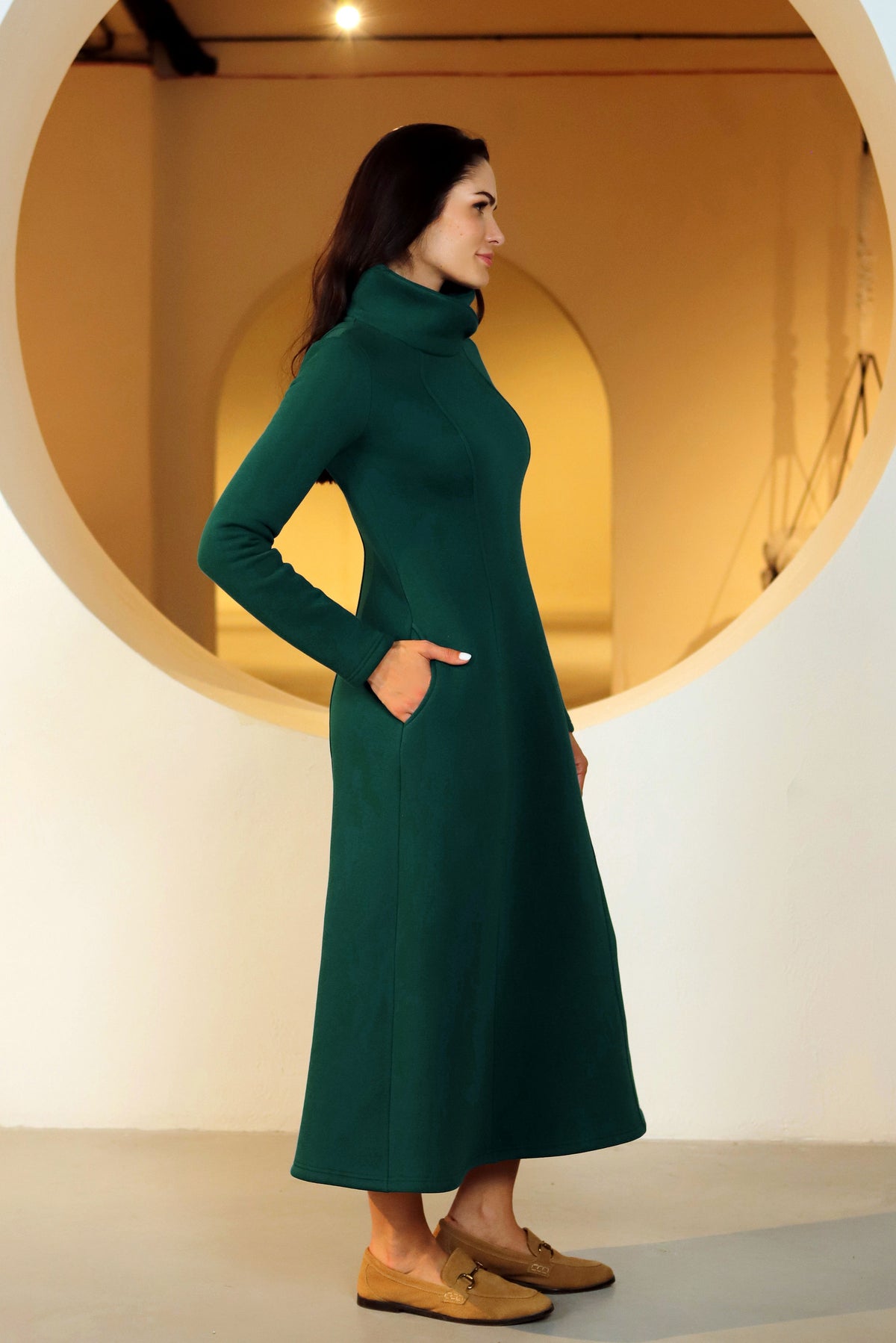 Short dress “NIDA” Morocco red