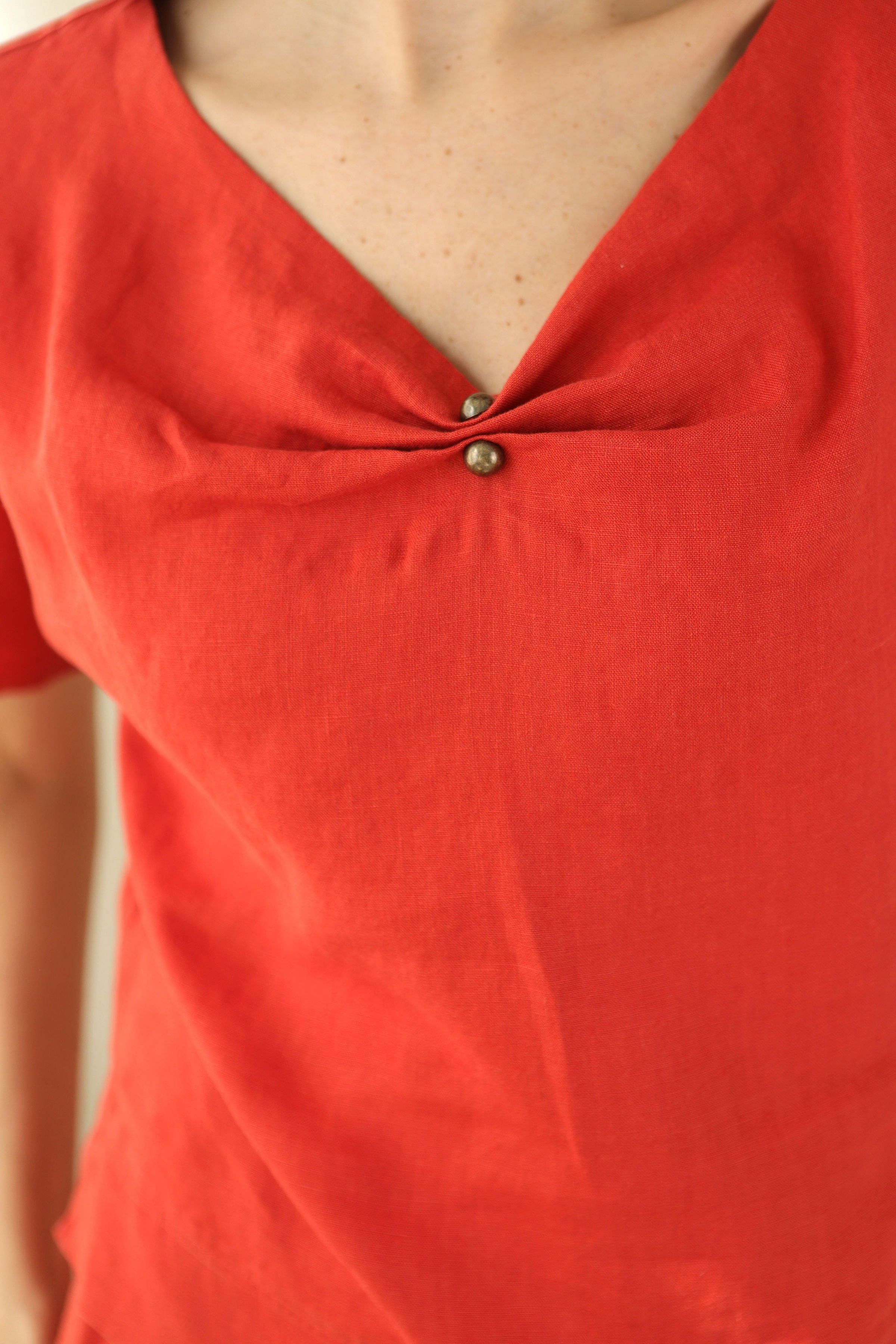 Blouse “SKRAISTĖ” Morocco red