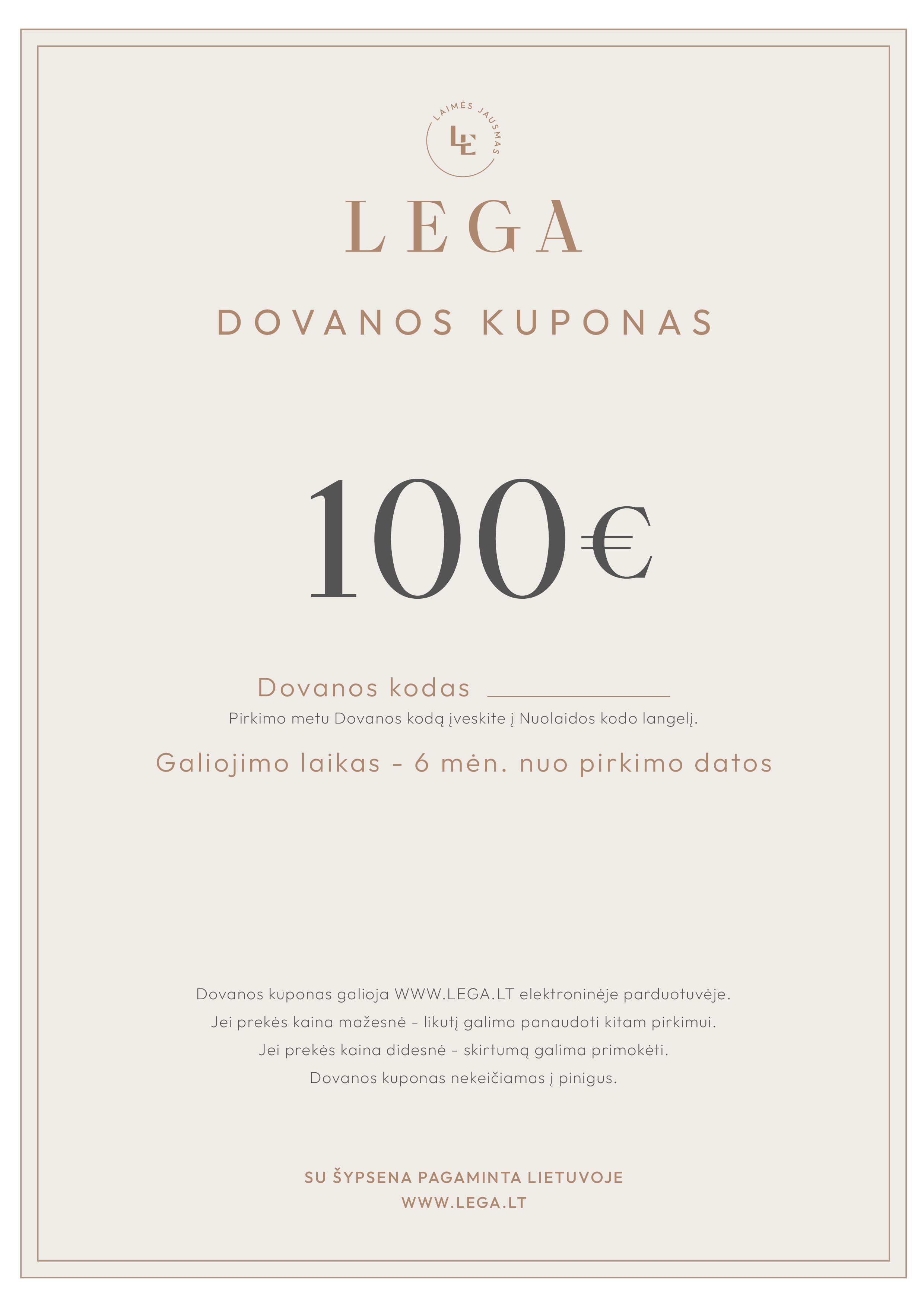 Elektroninė dovanų kortelė