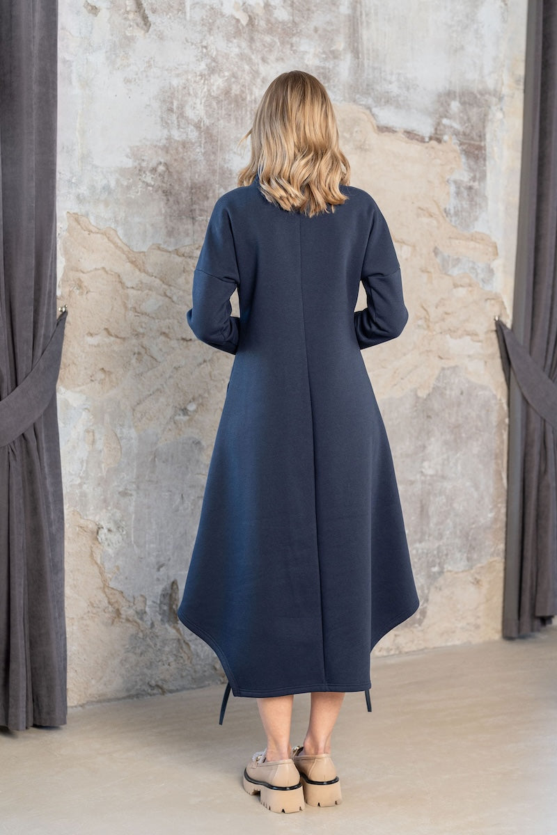 Laisvalaikio suknelė "WHISPER" mėlyna