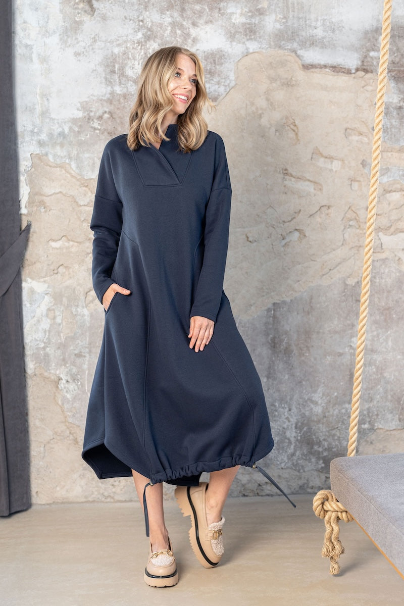 Laisvalaikio suknelė "WHISPER" mėlyna