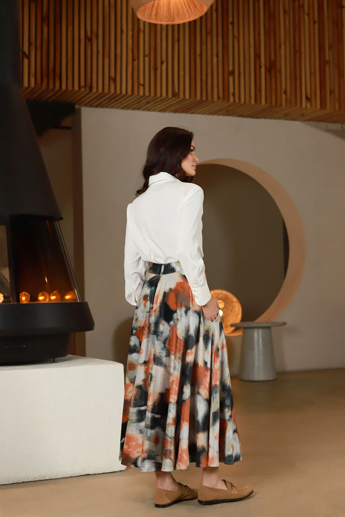 Margintas veliūro sijonas "MARSAS" žiemos batika