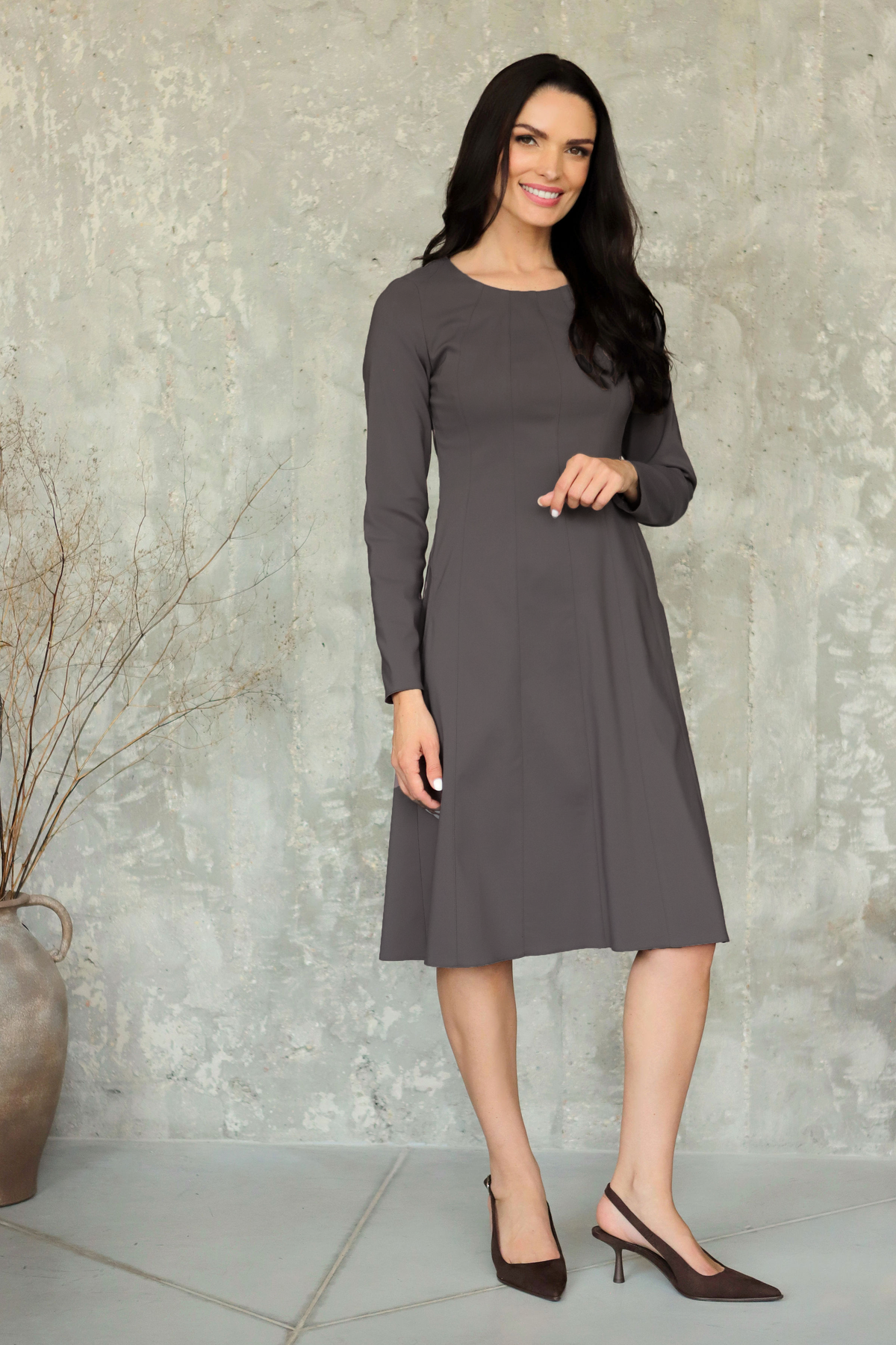 Short dress “NIDA” Morocco red