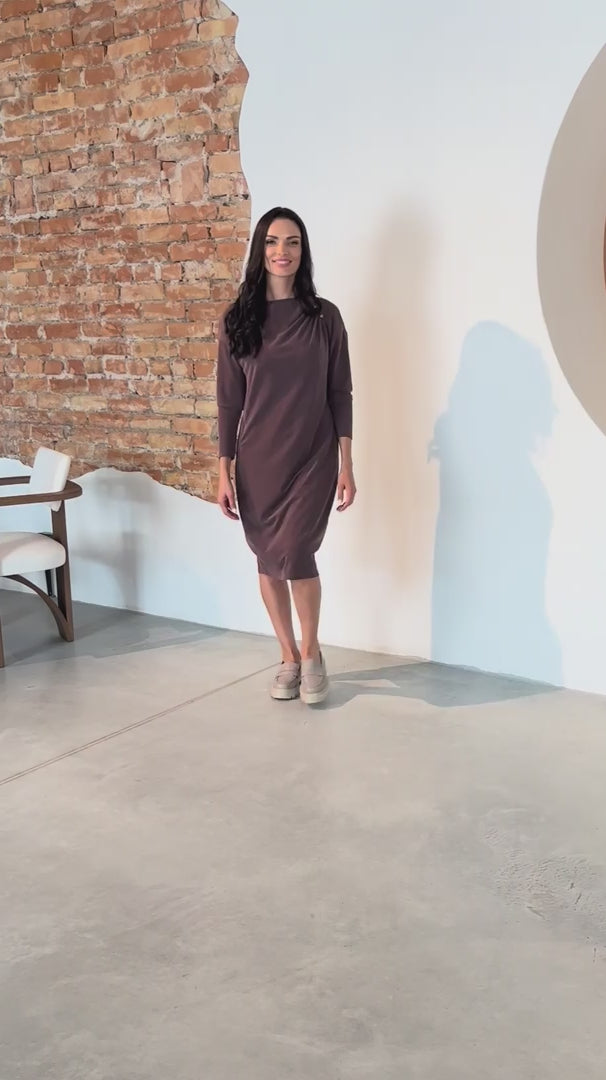 Short dress “NIDA” Morocco red